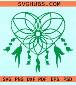 Heart Dreamcatcher svg