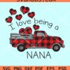I love being a nana svg