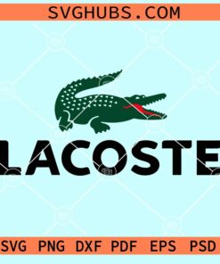 Lacoste Alligator logo svg