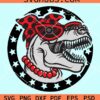 Mamasaurus with Red Bandana and Sunglasses SVG, Mamasaurus SVG, Mamasaurus bandana svg