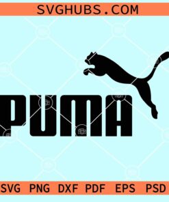 Puma label svg