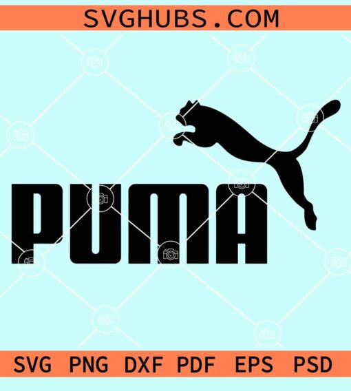 Puma label svg
