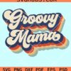 Retro groovy mama svg