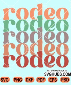 Rodeo stacked svg