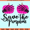 Save the pumpkins svg