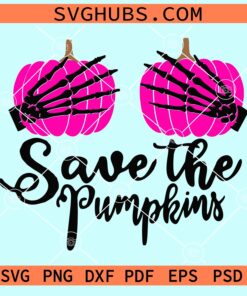 Save the pumpkins svg