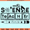 Science teacher svg