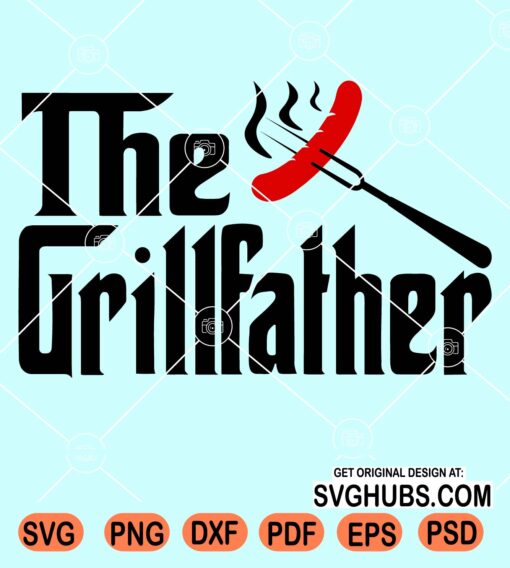 The grill Father svg