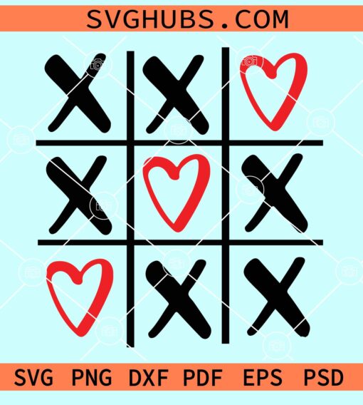 Tic Tac toe game clipart svg