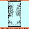 Tree Couple Wall Art Svg