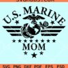 US Marine mom svg