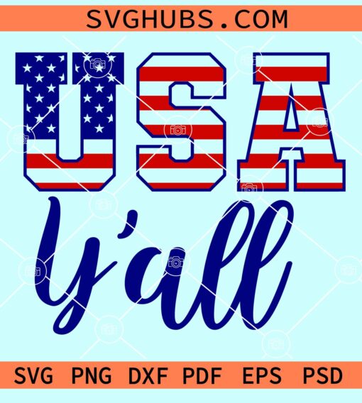 USA Y'all svg