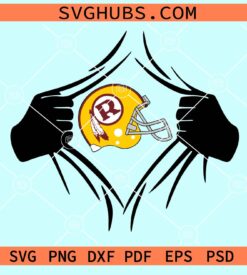 Washington redskins helmet svg