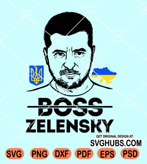 Zelensky inspired svg