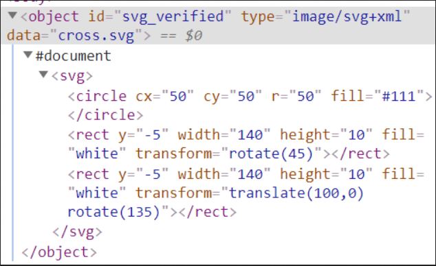 SVG Ii XML code