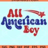 All American boy svg