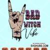 Bad witch vibe witch hand svg