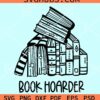 Book hoarder svg