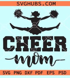 Cheer mom svg