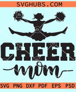 Cheer mom svg