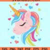 Cute Unicorn svg