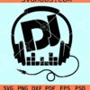 DJ Headphones svg