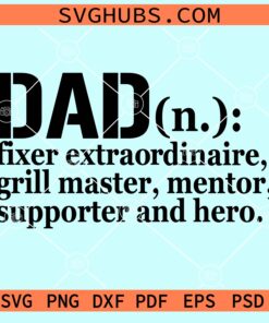 Dad definition svg