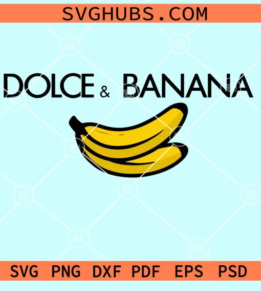 Dolce and banana svg
