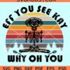 Eff you see kay why oh you retro middle finger skeleton svg