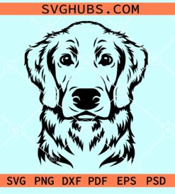 Golden retriever Clip Art svg
