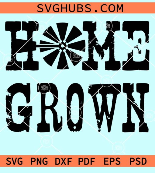 Home grown svg