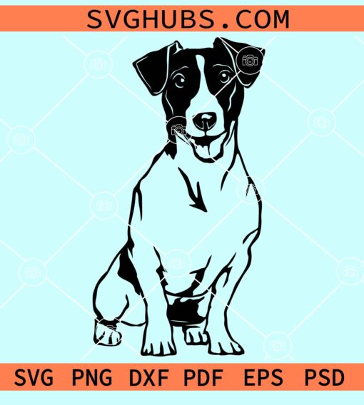 Jack Russell terrier svg