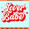 Lover babe retro svg