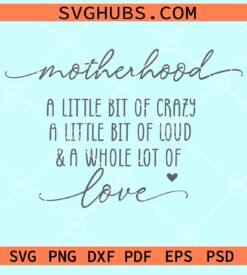 Motherhood definition svg
