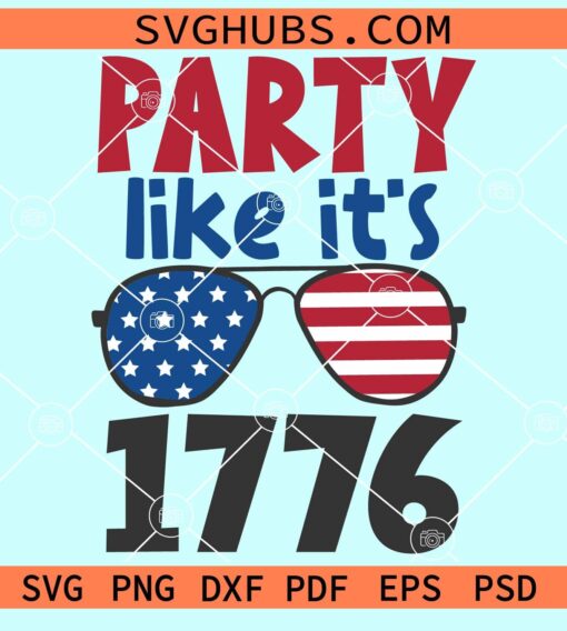 Party like it's 1776 svg