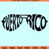 Puerto Rico sunglasses svg