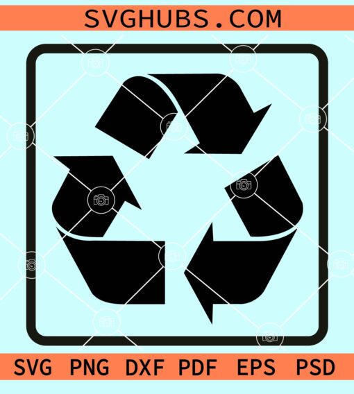 Recycle symbol svg