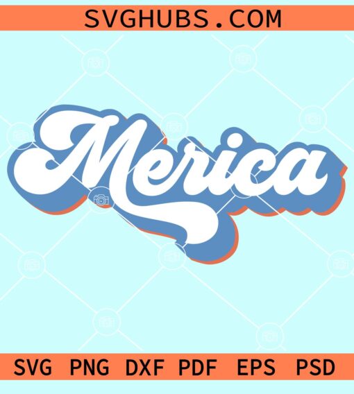 Retro Merica svg