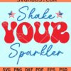 Shake your sparkle svg