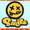 Smile happy face svg