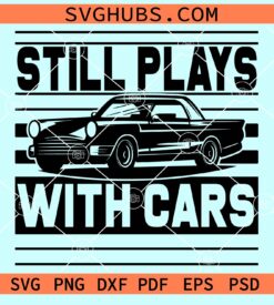 Still plays with cars svg