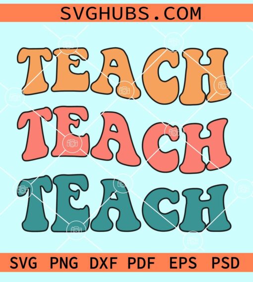 Teach retro SVG
