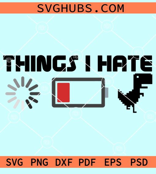 Things I hate svg