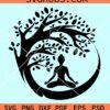 Tree of Life yoga pose svg