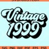 Vintage 1999 svg