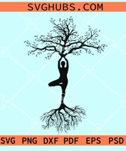 Yoga Tree of Life svg