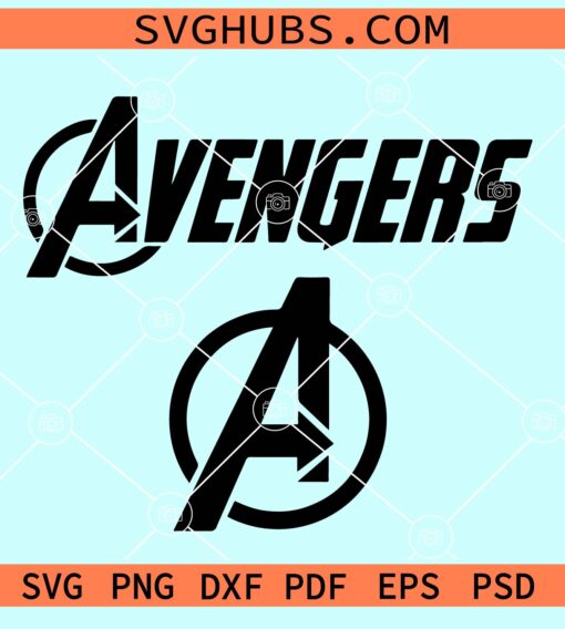 Avengers Logo SVG