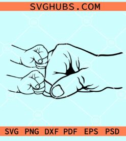 Fist bump fathers day svg