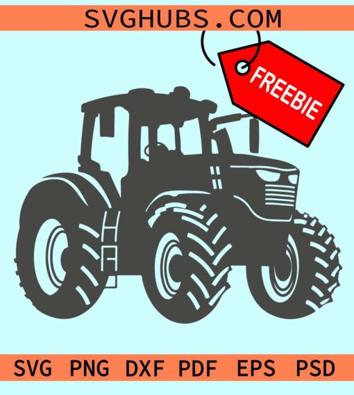 John Deere Tractor SVG free