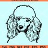 Poodle dog svg